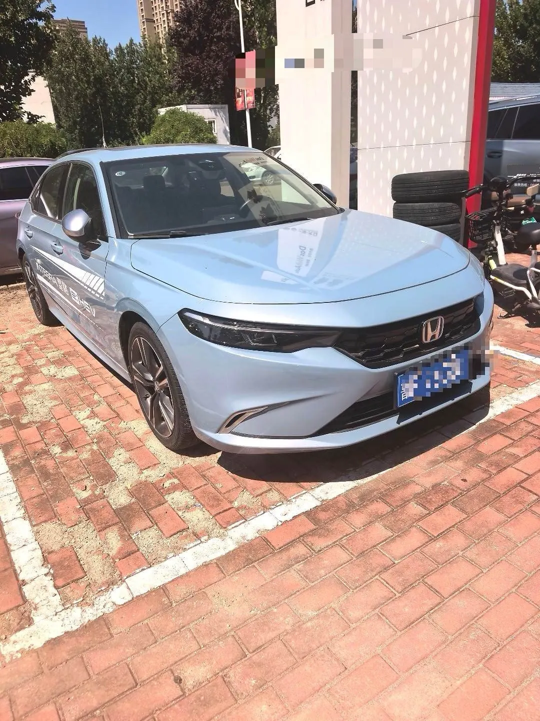 Honda 2023 model grid e:HEV 2.0 stepless sharp exclusive version of automatic gear 2