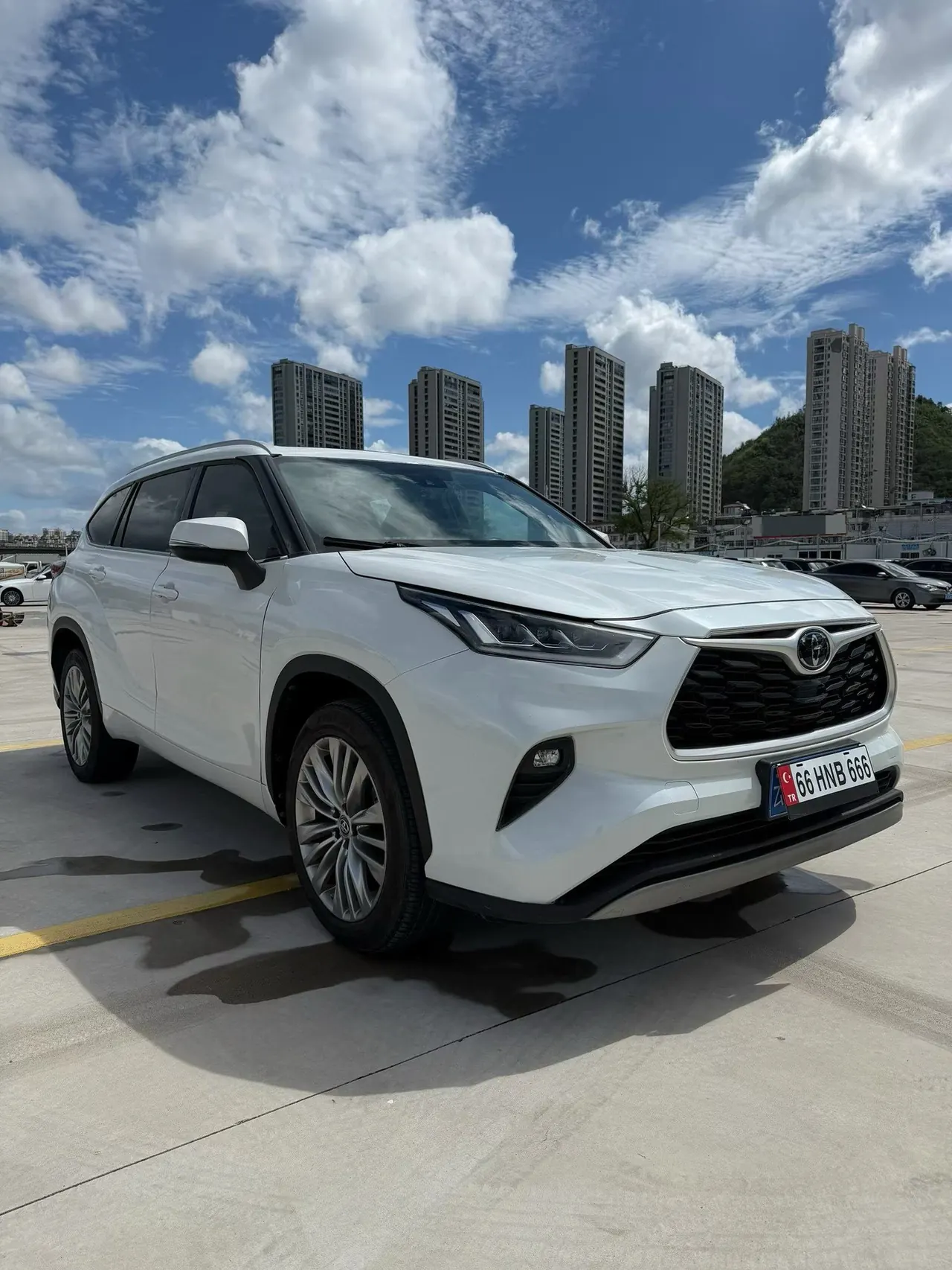 Toyota 2022 Highlander 2.0T 380T 4-wheel drive deluxe 7-seat automatic gear 3