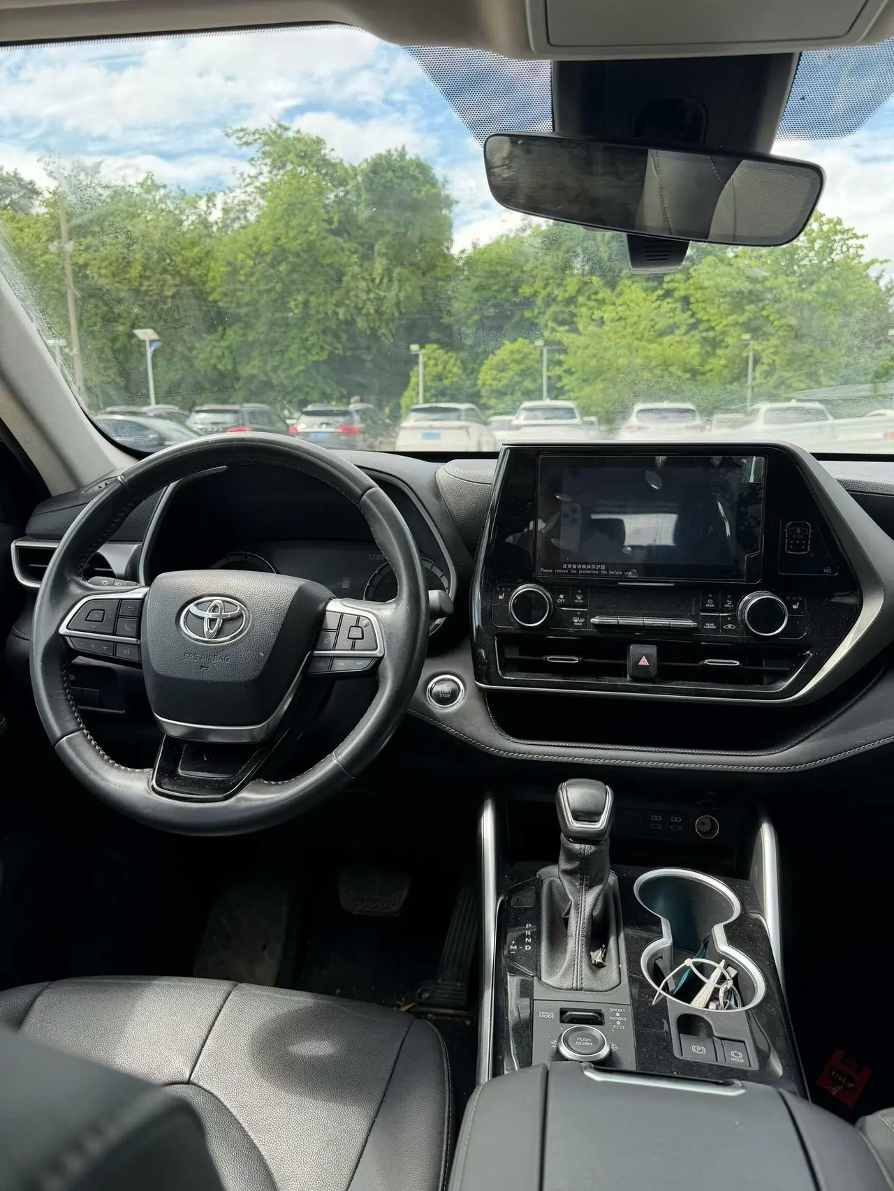 Toyota 2022 Highlander 2.0T 380T 4-wheel drive deluxe 7-seat automatic gear 6