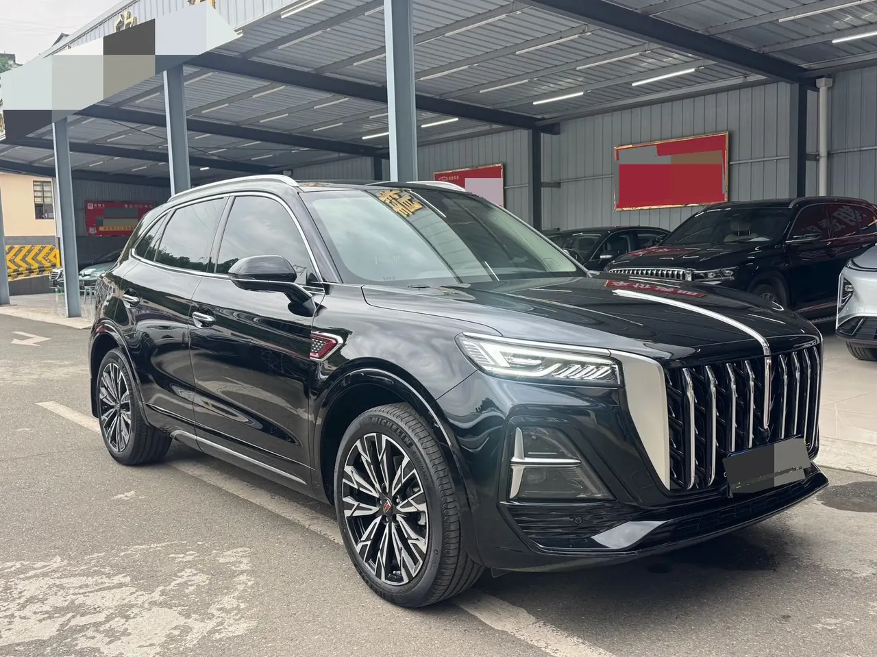HongQi 2023 HS5 2.0T 4-wheel drive flag enjoy Pro version automatic gear 3