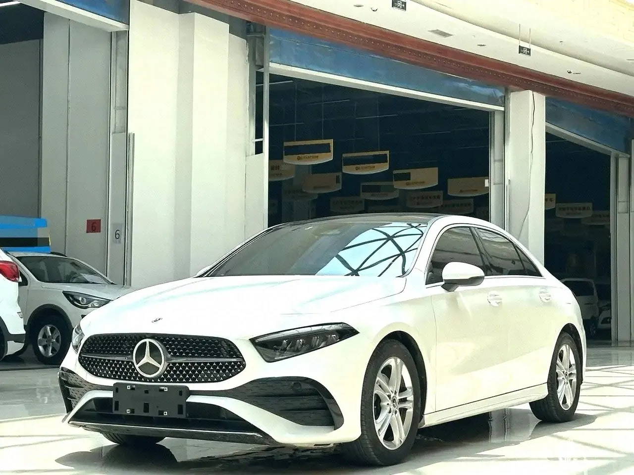 Open image lightbox: Mercedes Benz Class A 2024 A 180 L 1.3T automatic gear