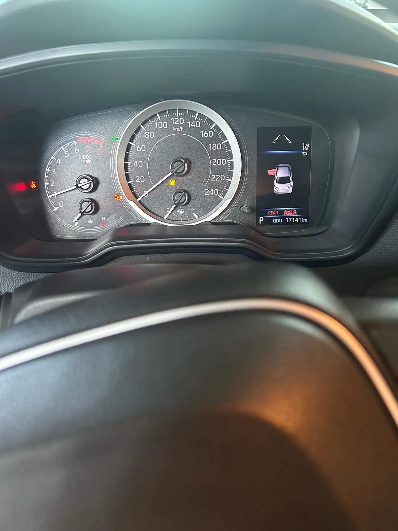 Toyota 2023 corolla 1.2T stepless elite version of automatic gear 17