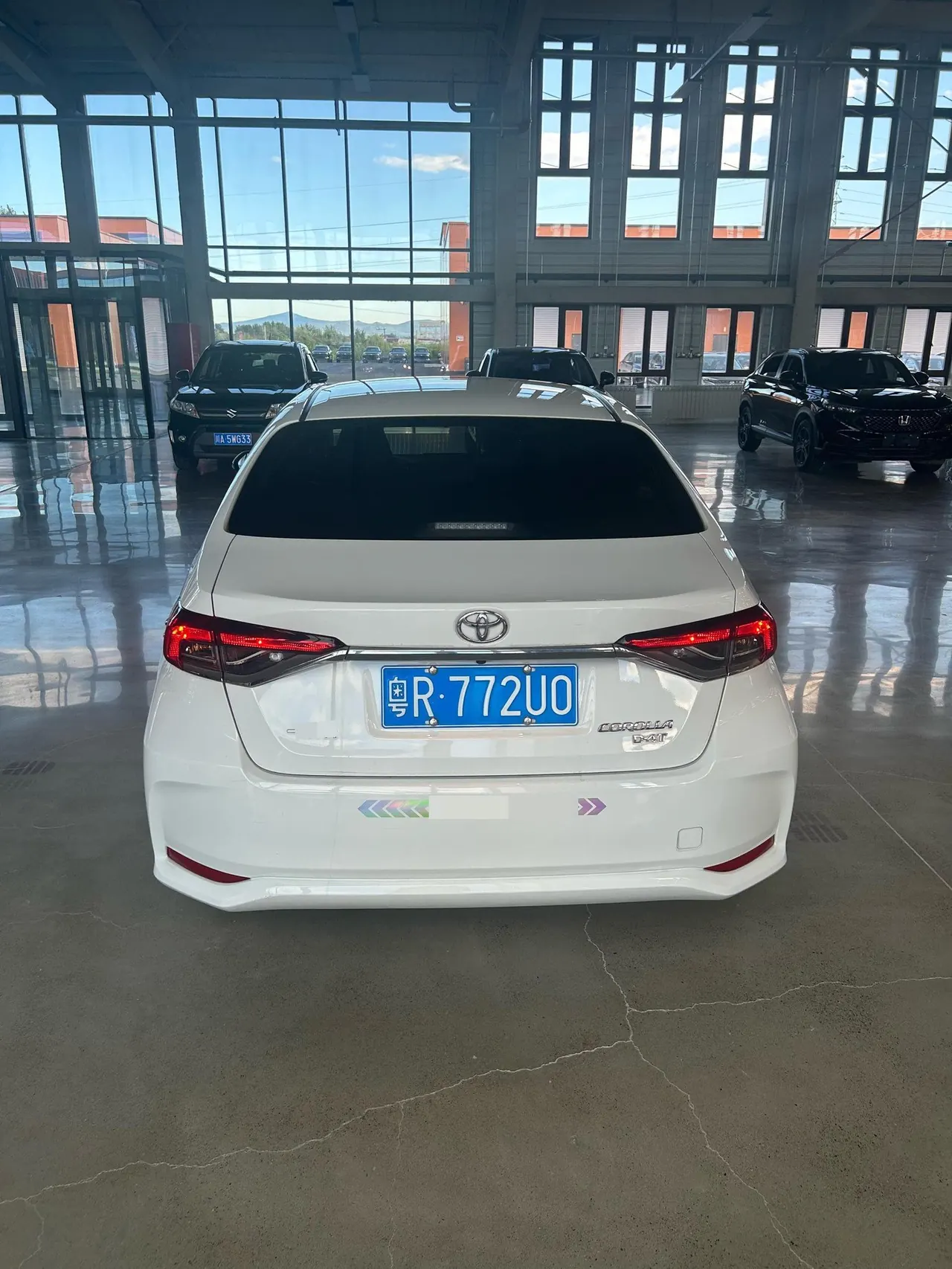 Toyota 2023 corolla 1.2T stepless elite version of automatic gear 6