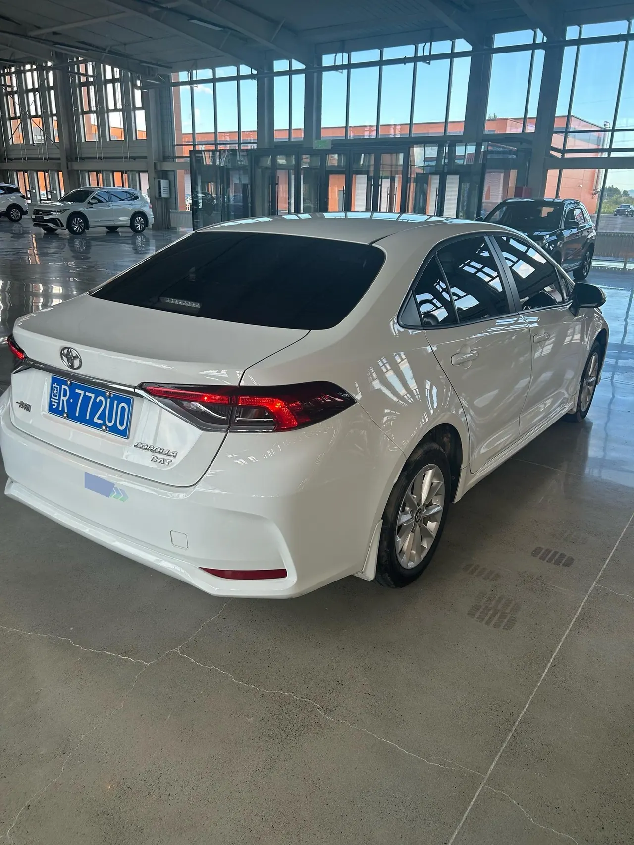 Toyota 2023 corolla 1.2T stepless elite version of automatic gear 7