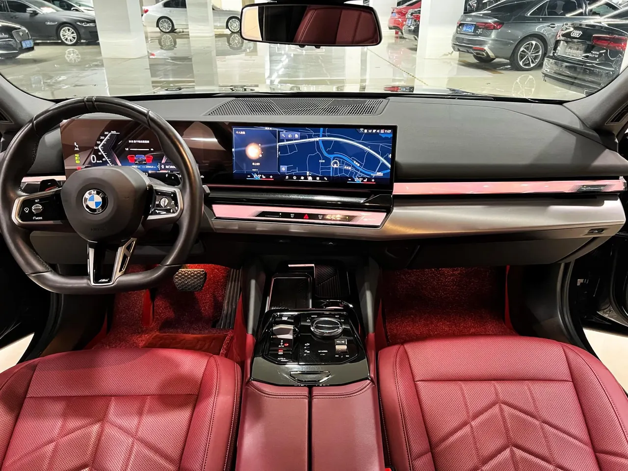 BMW 5 Series 2024 model 530Li 48V 2.0T Leading Edition M Sport Package Automatic 8
