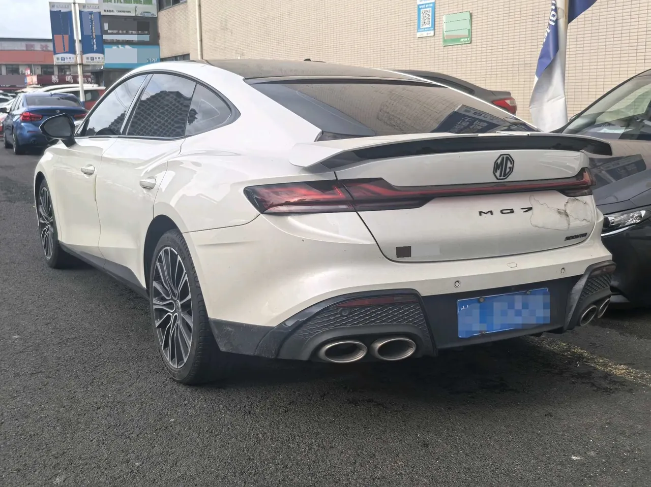 MG 2023 MG7 1.5T to the United States elegant version of automatic gear 7