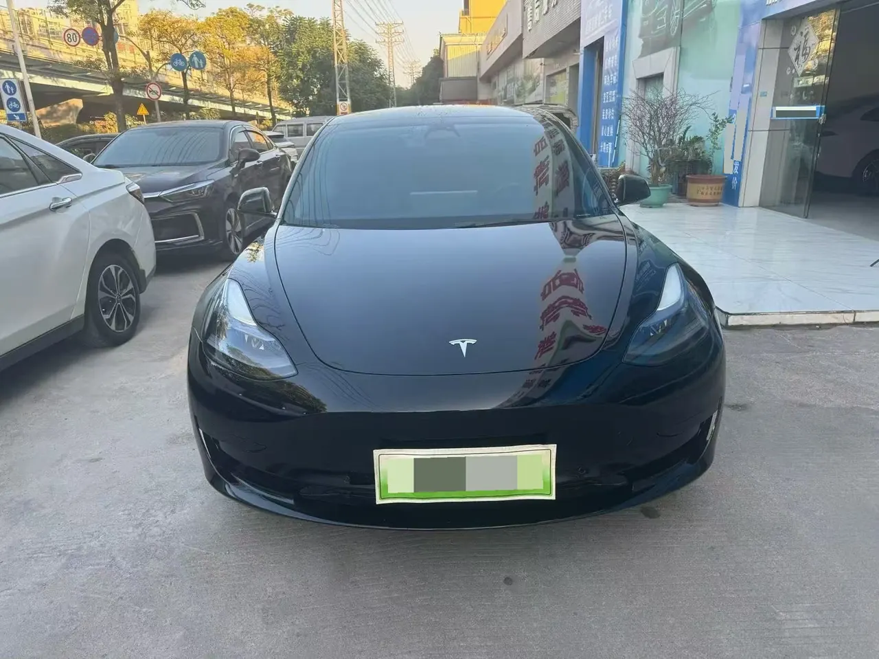 Tesla 2022 Model 3 rear-wheel drive version of automatic transmission 2