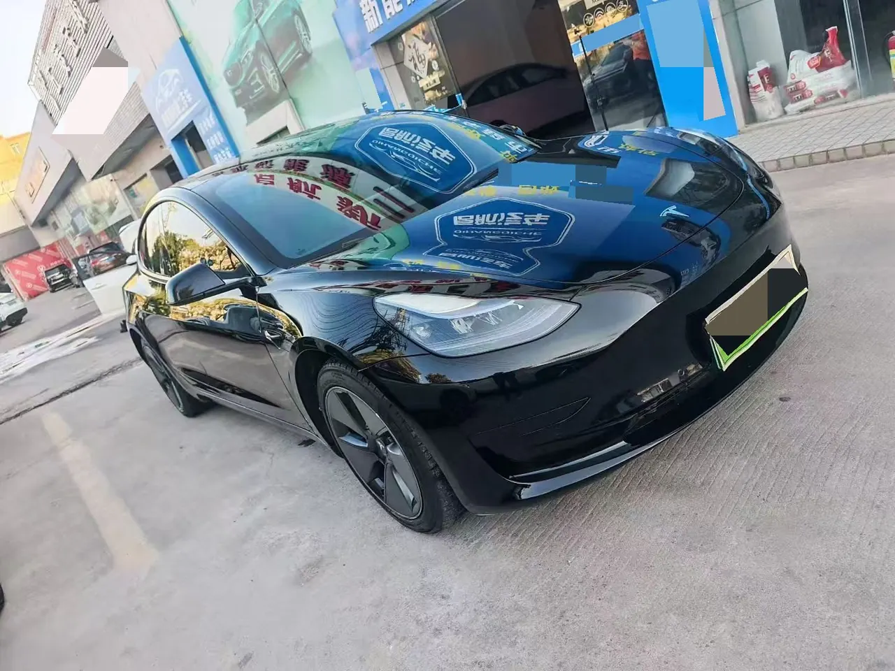 Tesla 2022 Model 3 rear-wheel drive version of automatic transmission 3
