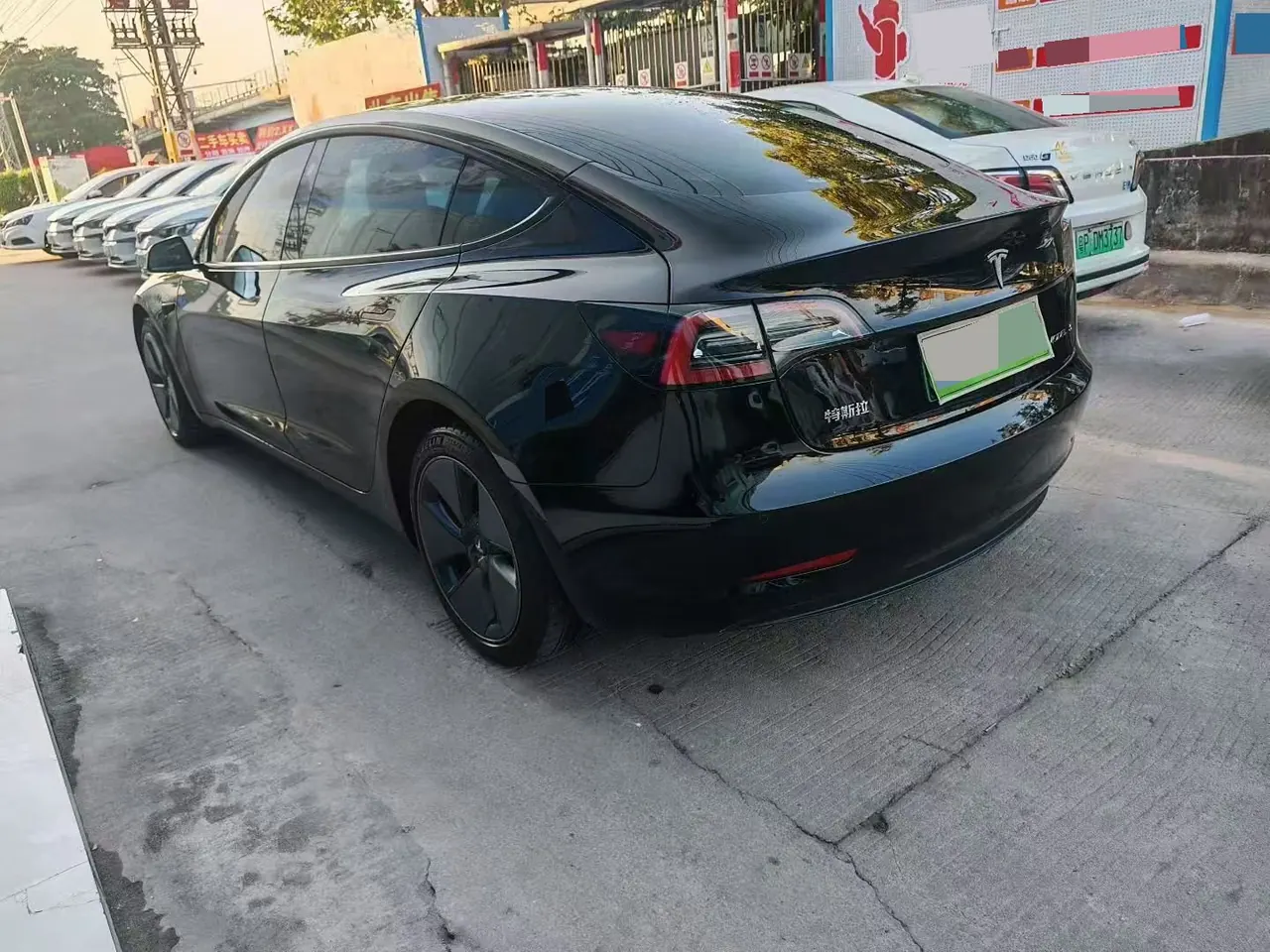 Tesla 2022 Model 3 rear-wheel drive version of automatic transmission 7