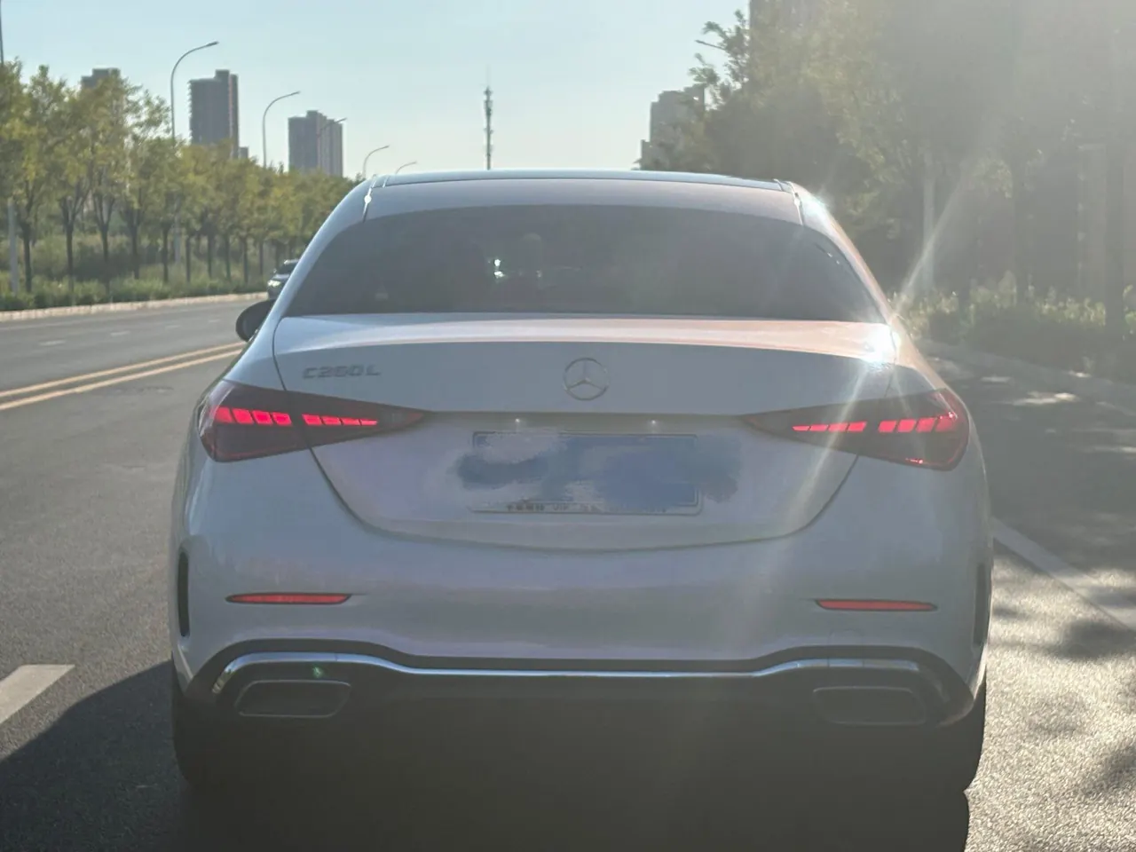 Mercedes Benz Class C 2022 C 260 L 48V 1.5T Sports Edition (Modified) Automatic Gear 7