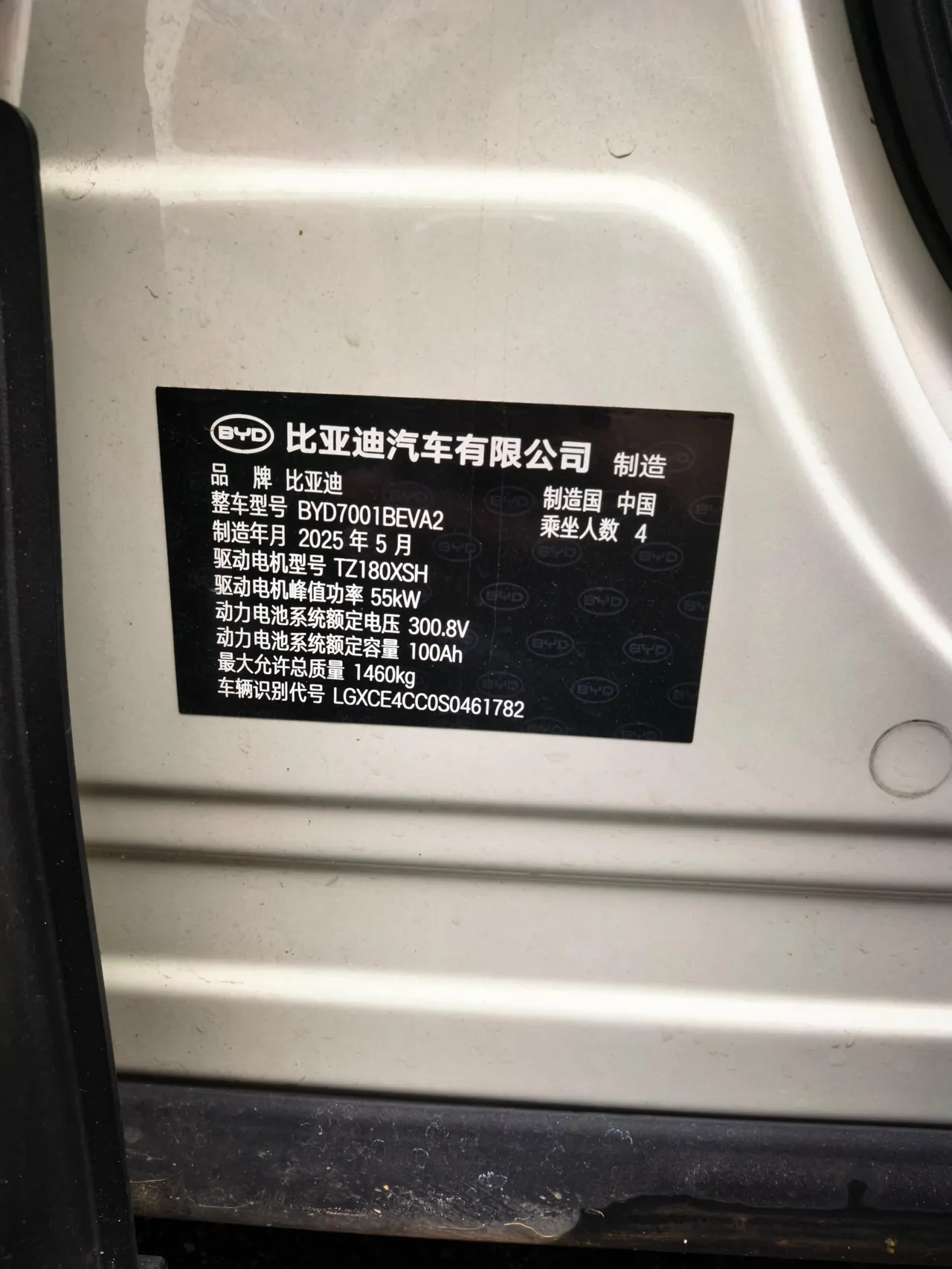 BYD 2025 seagulls 305km free version automatic gear 9