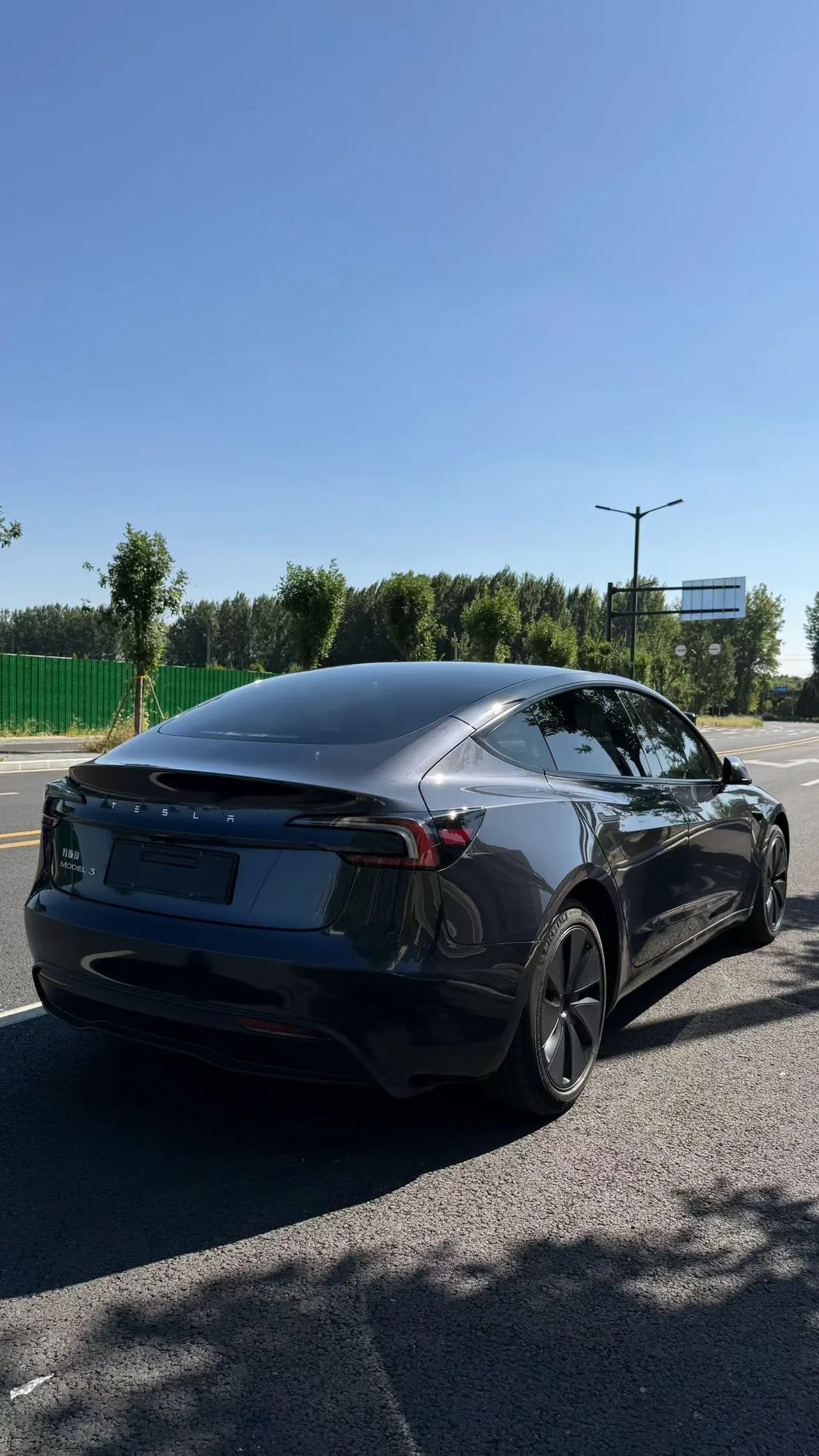 Tesla 2023 Model 3 Rejuvenation Edition Rear Wheel Drive Automatic Transmission 4