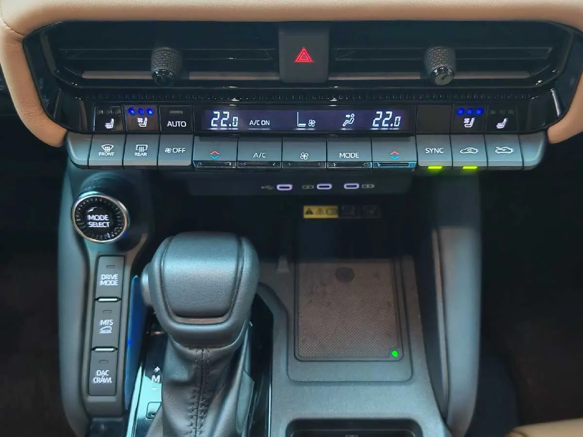 Toyota 2025 Prado HEV 2.4T through BX version 5 automatic gear 17