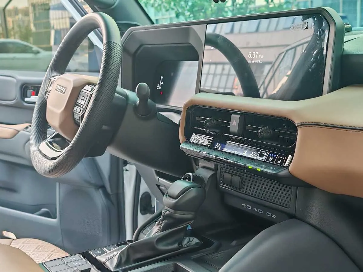 Toyota 2025 Prado HEV 2.4T through BX version 5 automatic gear 9