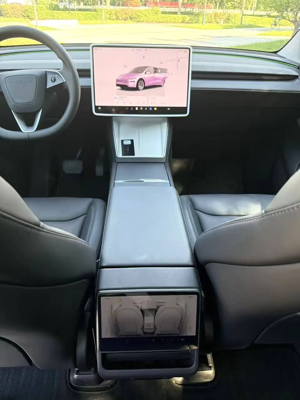 Tesla 2025 Model Y rear-wheel drive version automatic transmission 11