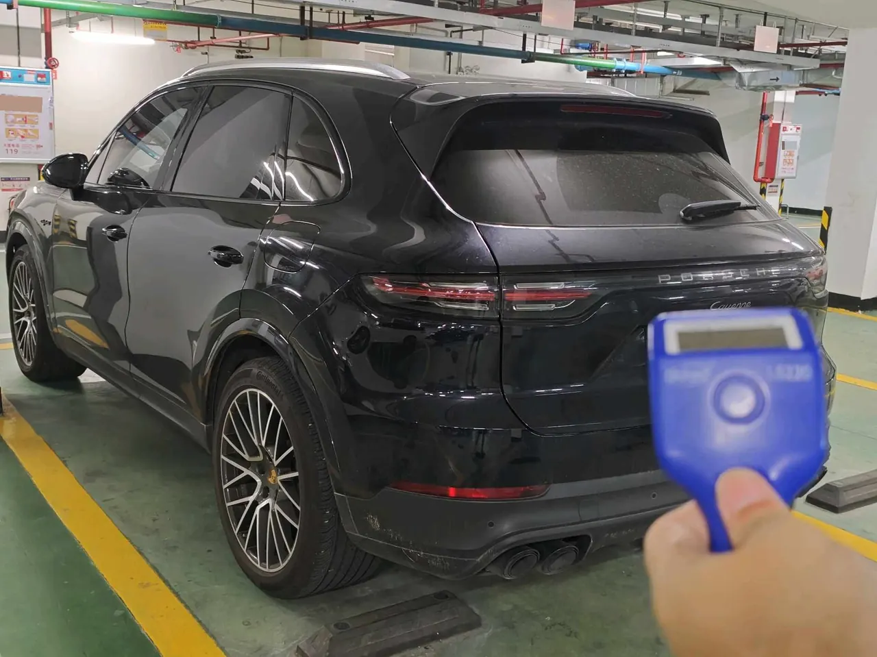 Porsche Cayenne New Energy (Imported) 2023 Cayenne Oil and Electric Hybrid 2.0T Platinum Automatic Gear 11