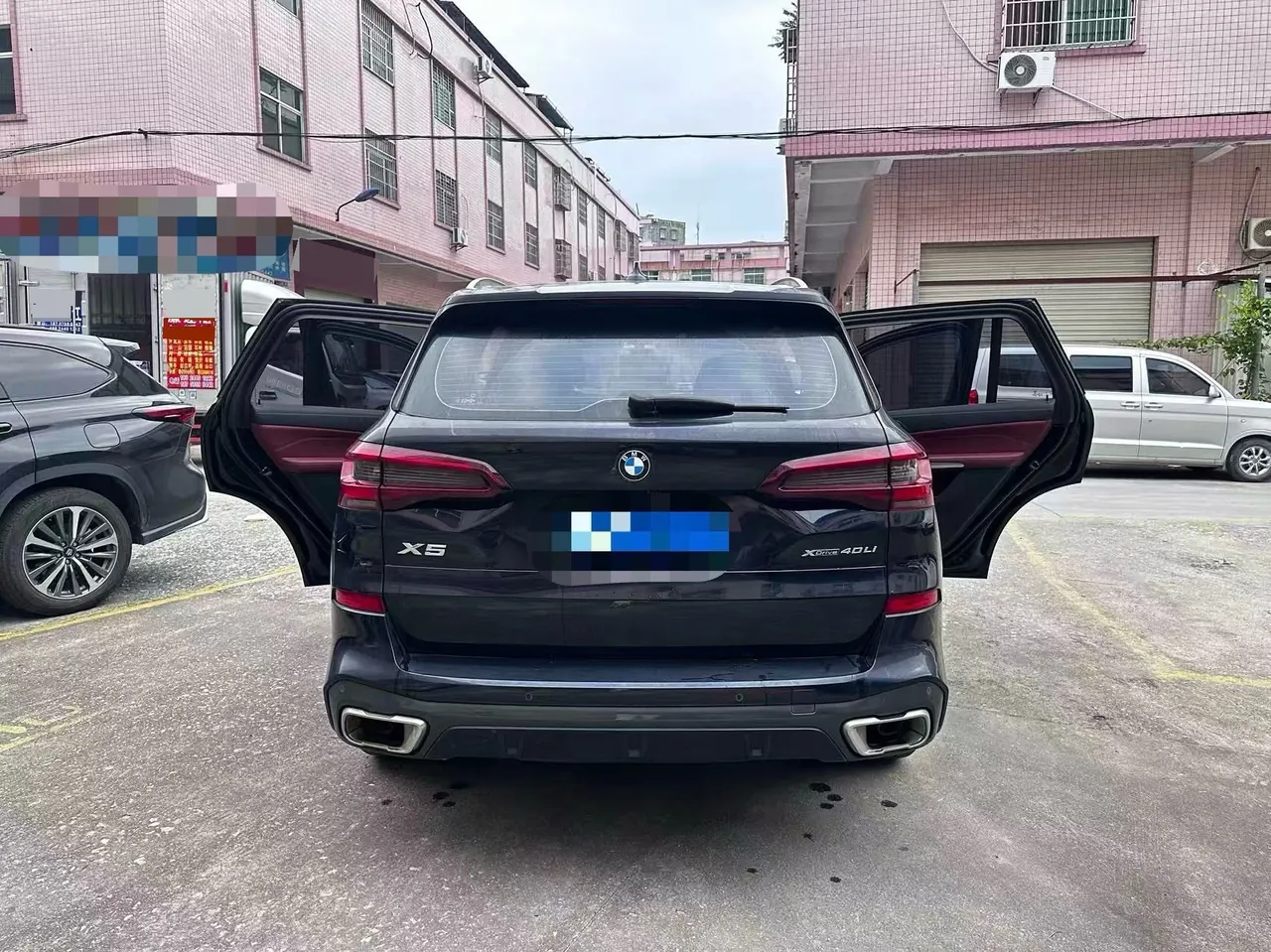 BMW 2023 X5 xDrive40Li 48V 3.0T M sports obsidian night suit automatic gear 6