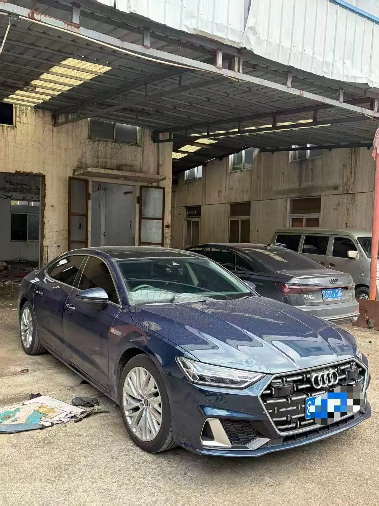 Audi 2022 A7L 2.0TFSI 45TFSI S-line Zhumeng New Edition Automatic Gear 4