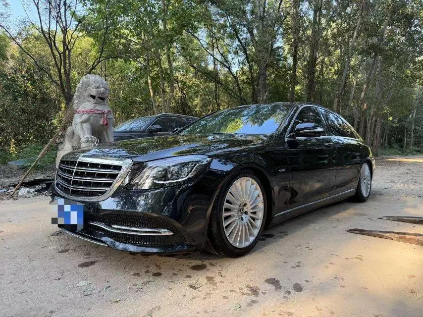 打开图片灯箱:Mercedes Benz S-Class (Imported) 2020 S 350 L 48V 3.0T Exclusive Zhen Tibetan Edition Automatic Gear