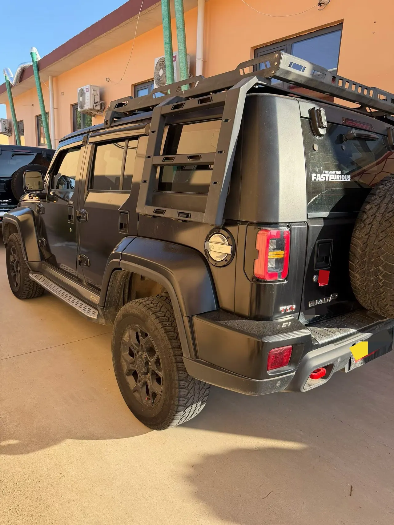 Beijing 2021 BJ40 2.0T four-wheel drive blade hero version chivalrous automatic gear 9