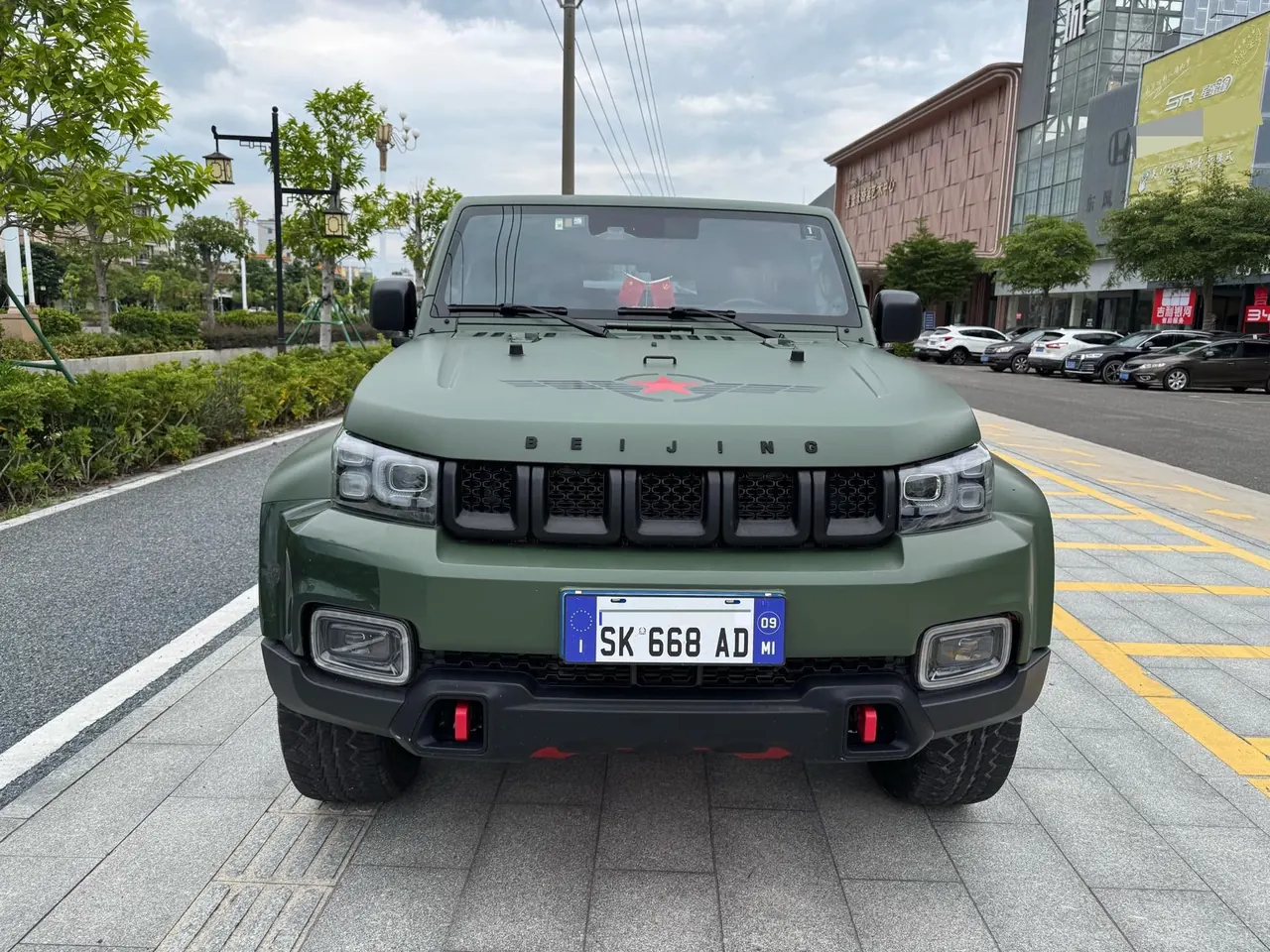Beijing 2020 BJ40 2.0T 4-wheel drive tribute version extreme automatic gear 2