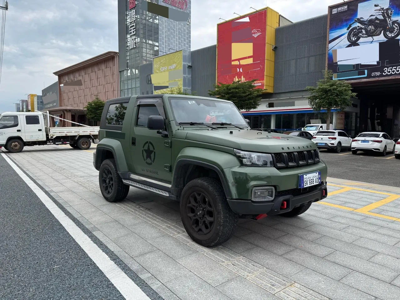 Beijing 2020 BJ40 2.0T 4-wheel drive tribute version extreme automatic gear 3