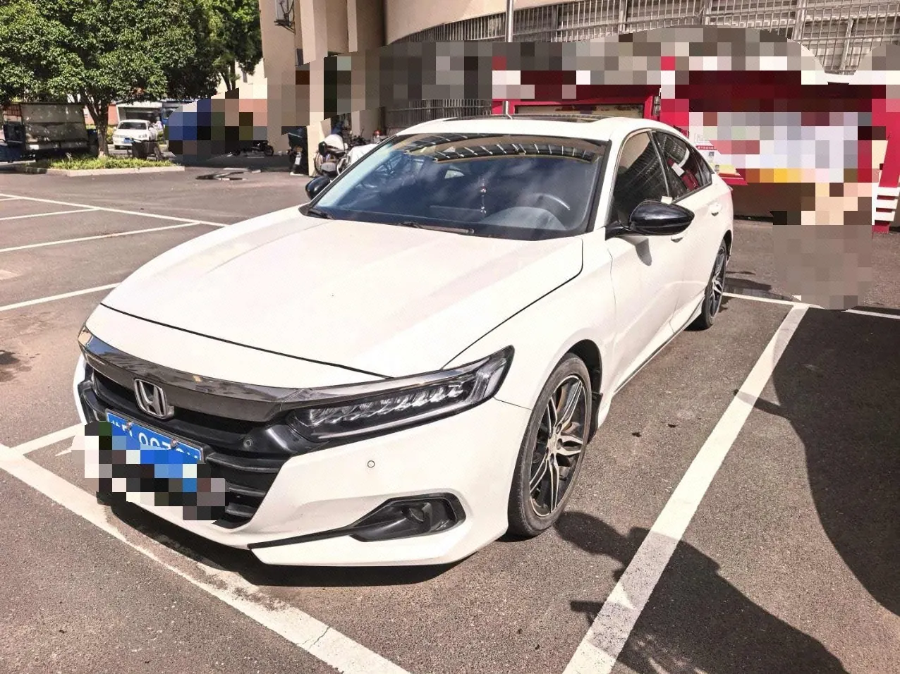 打开图片灯箱:Honda 2022 10th Generation Accord 1.5T Stepless 260TURBO Magic Night Premium Edition Automatic Gear