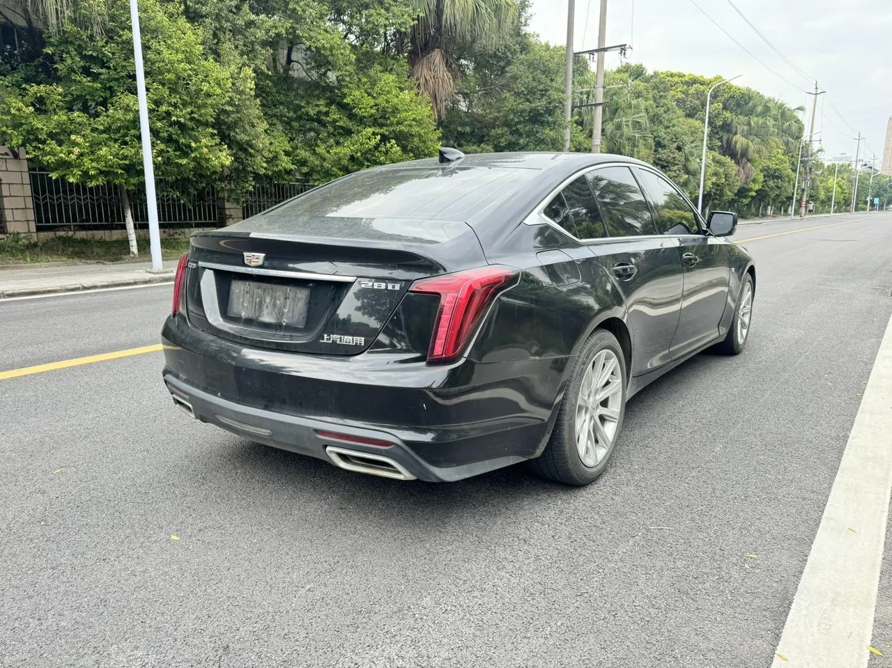 Cadillac 2020 CT5 2.0T 28T technical automatic gear 5
