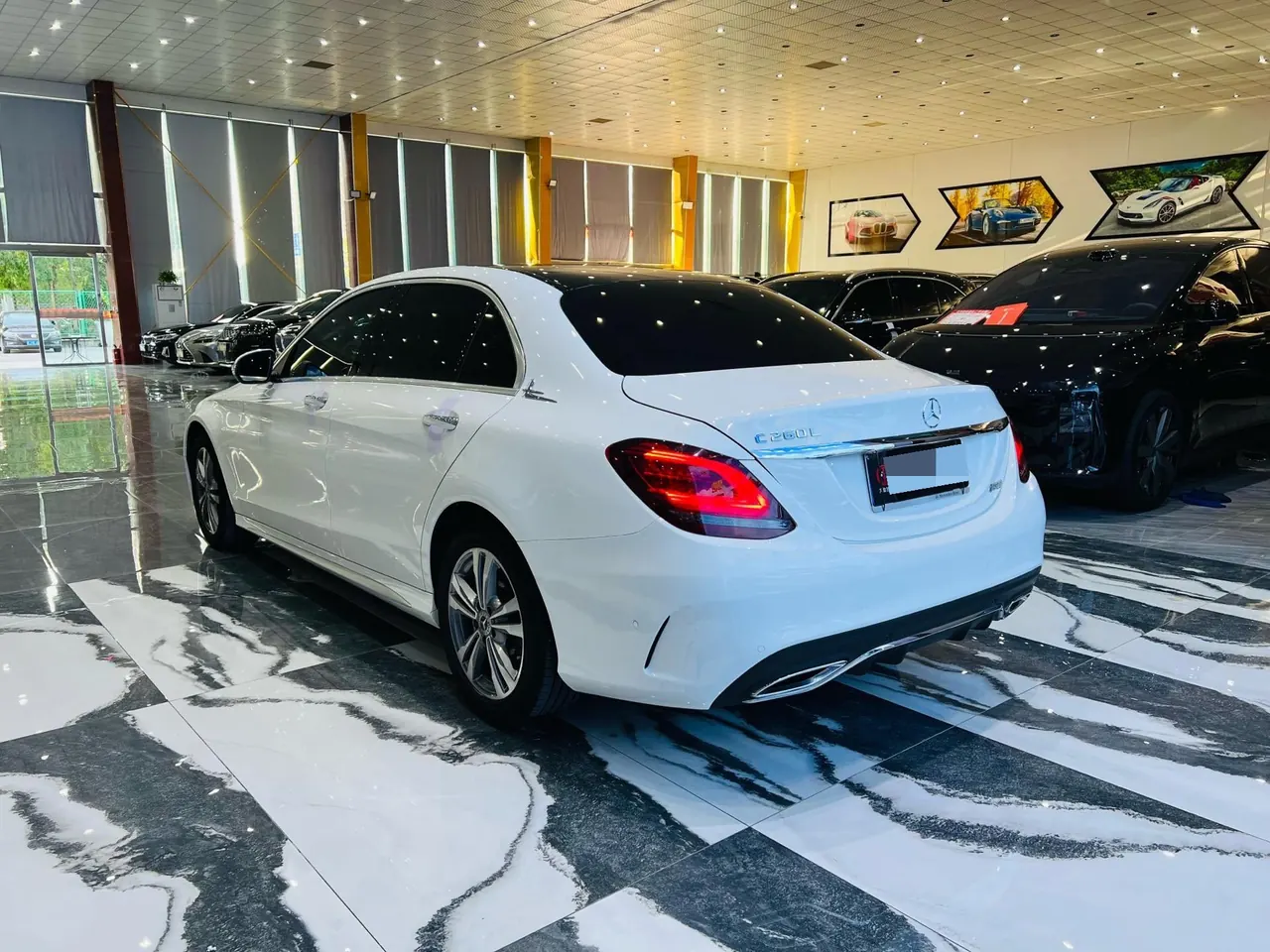 Mercedes Benz Class C 2020 C 200 L 1.5T Fashion (Modified) Automatic Gear 9