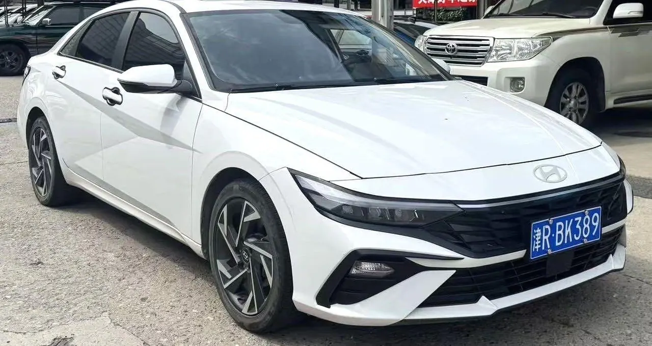 Hyundai 2023 Elantra-sedan 1.5 stepless GLX elite automatic gear 2