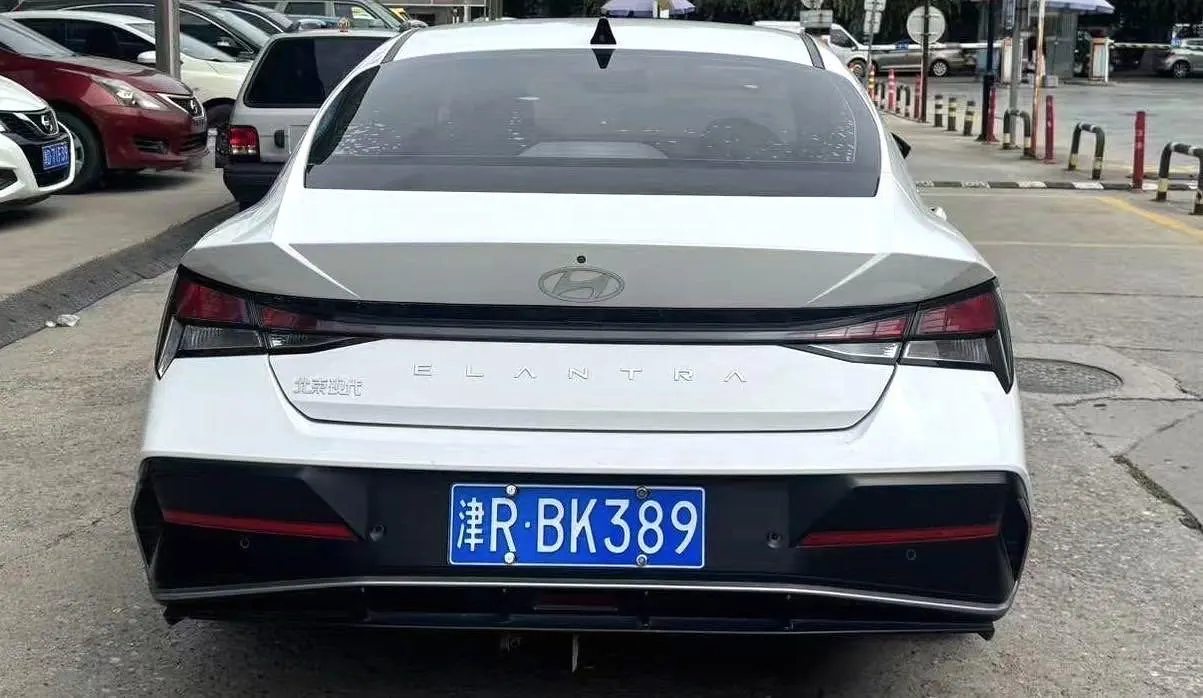 Hyundai 2023 Elantra-sedan 1.5 stepless GLX elite automatic gear 3