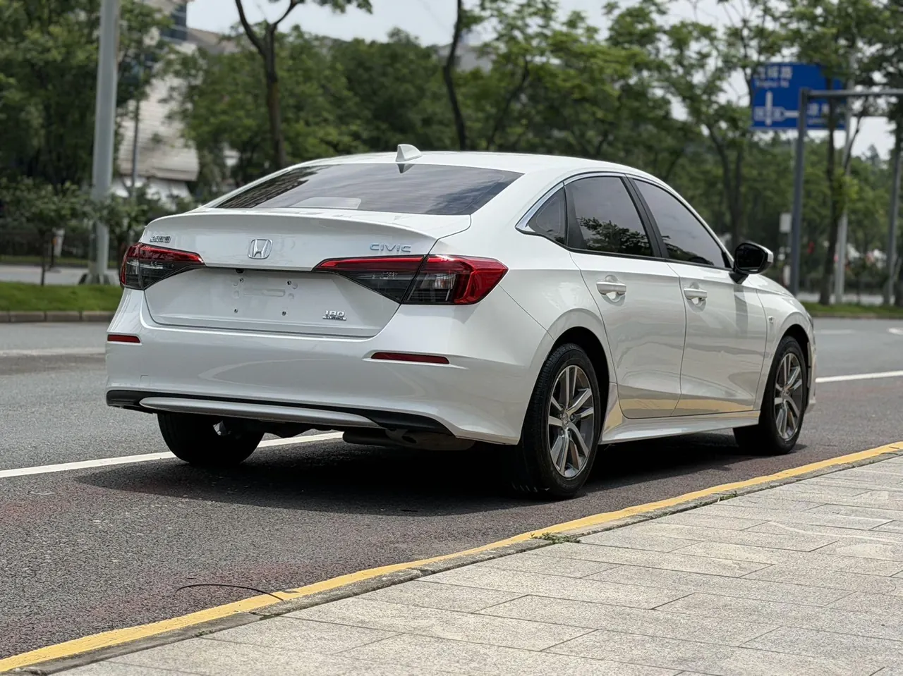 Honda 2022 Civic 1.5T Stepless 180TURBO Shangqing Edition Automatic Gear 7