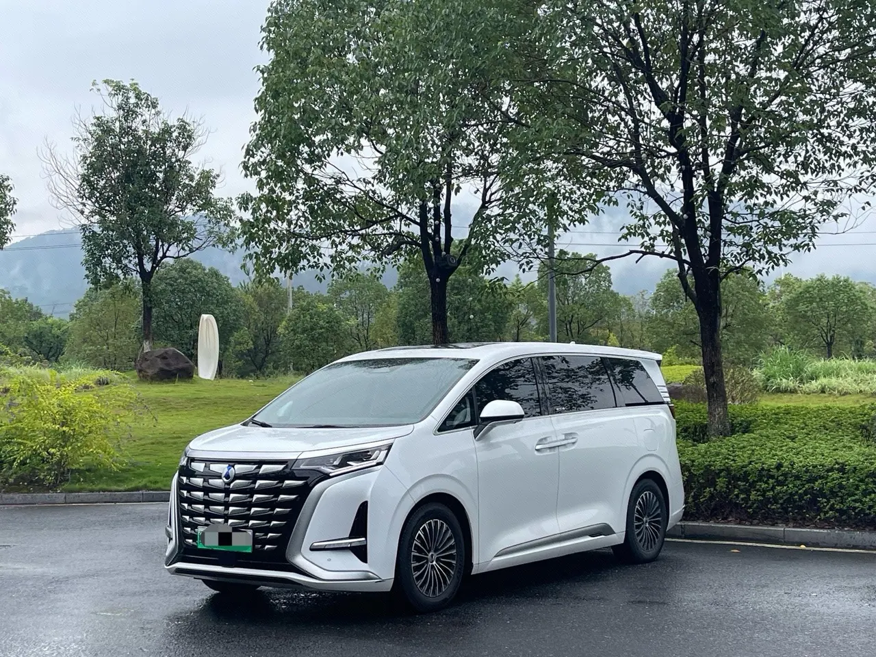 Open image lightbox: Denza 2022 Denza D9 DM-i 1.5T Stepless 970 Four-wheel Drive Honorable Automatic Gear