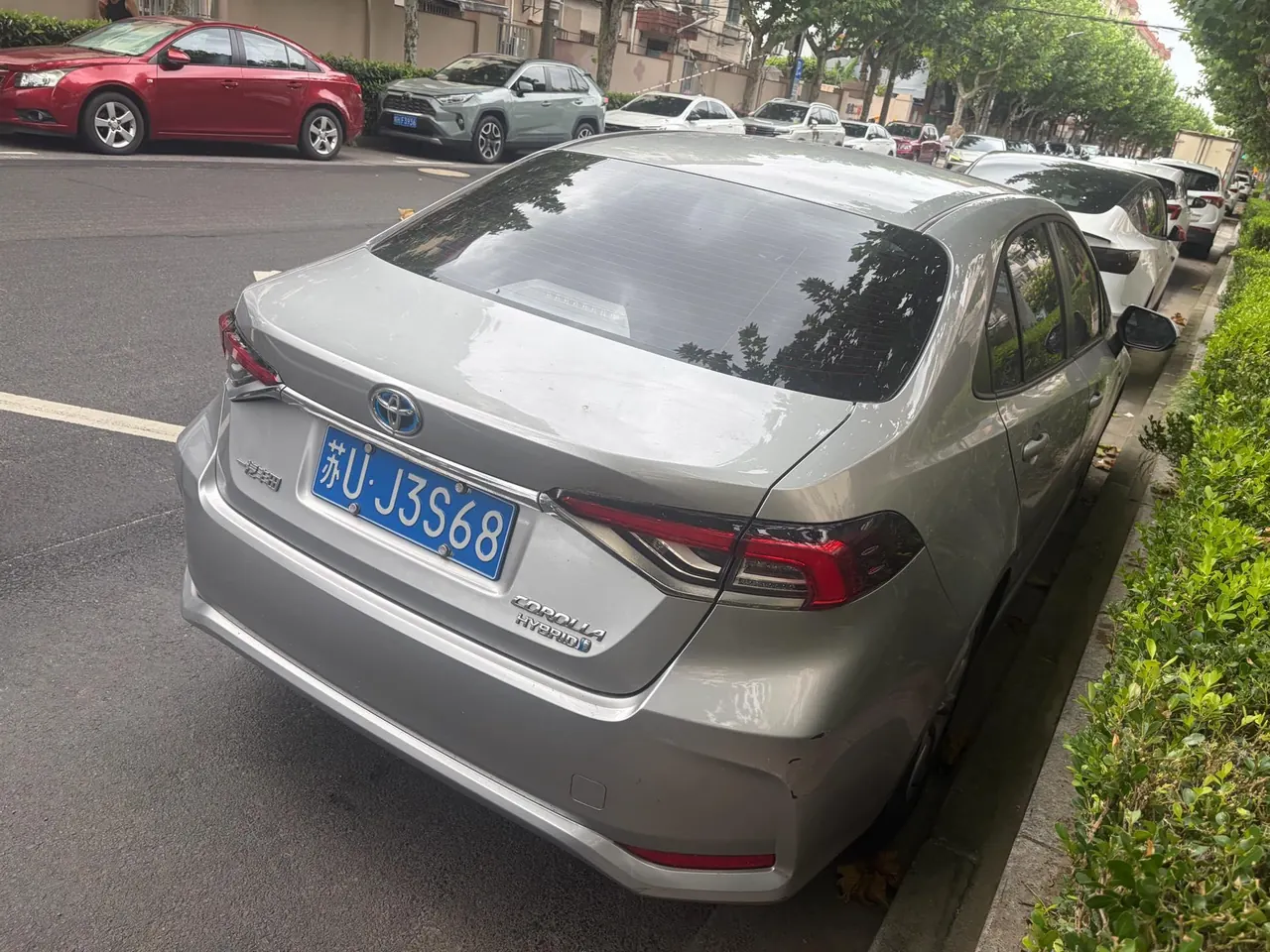 Toyota 2023 Corolla Double Engine 1.8 Stepless Intelligent Electric Hybrid Elite Automatic Gear 4