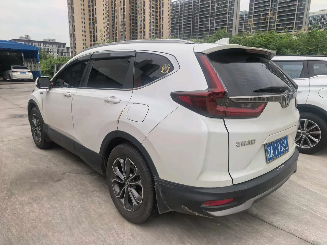 Honda 2021 CR-V hybrid 2.0 stepless two-wheel drive sharp and clean version automatic transmission 4