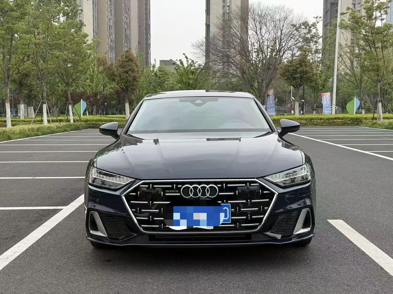 Audi 2022 A7L 2.0TFSI 45TFSI S-line Zhumeng New Edition Automatic Gear 2