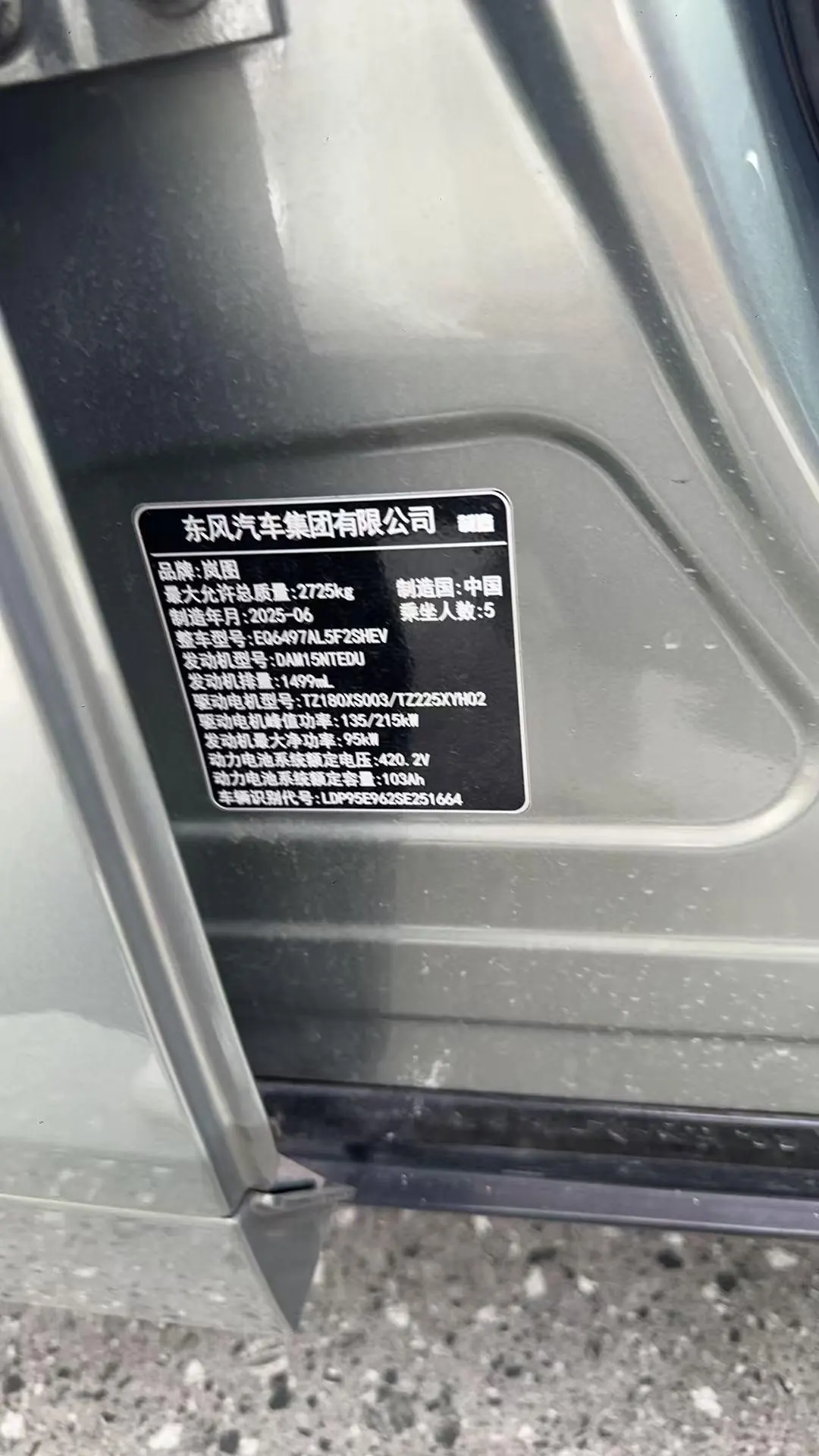 Voyah 2025 FREE four-wheel drive dry Kun version of automatic gear 8
