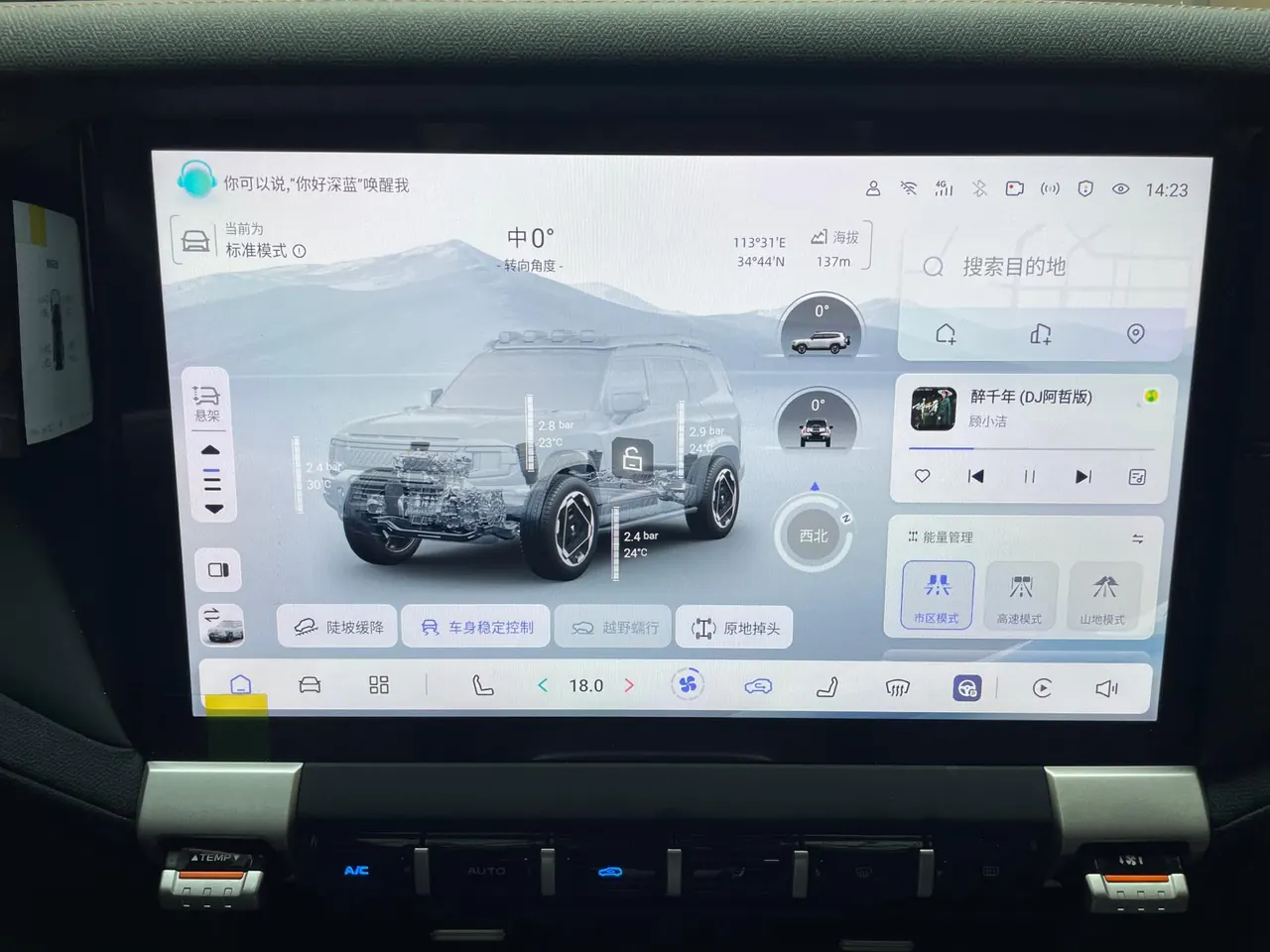 ChangAn Deepal 2025 G318 Worry-Free Crossing Edition Four-wheel Drive Secret Edition Automatic Gear 17