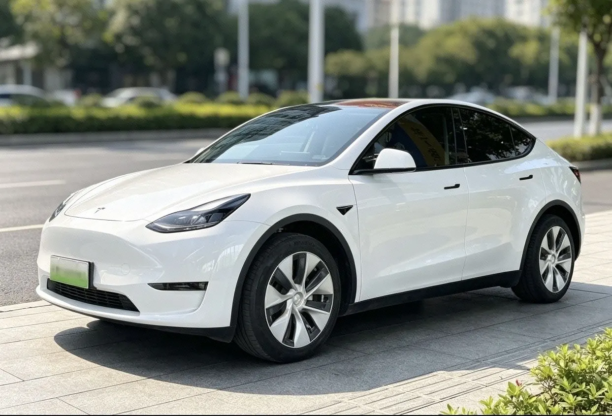 打开图片灯箱:Tesla 2021 Model Y long endurance all-wheel drive version automatic transmission