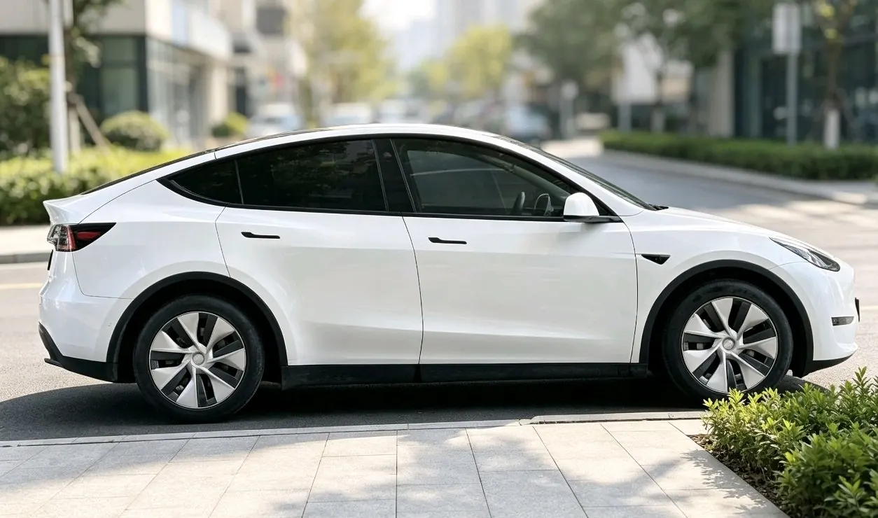 Tesla 2021 Model Y long endurance all-wheel drive version automatic transmission 5