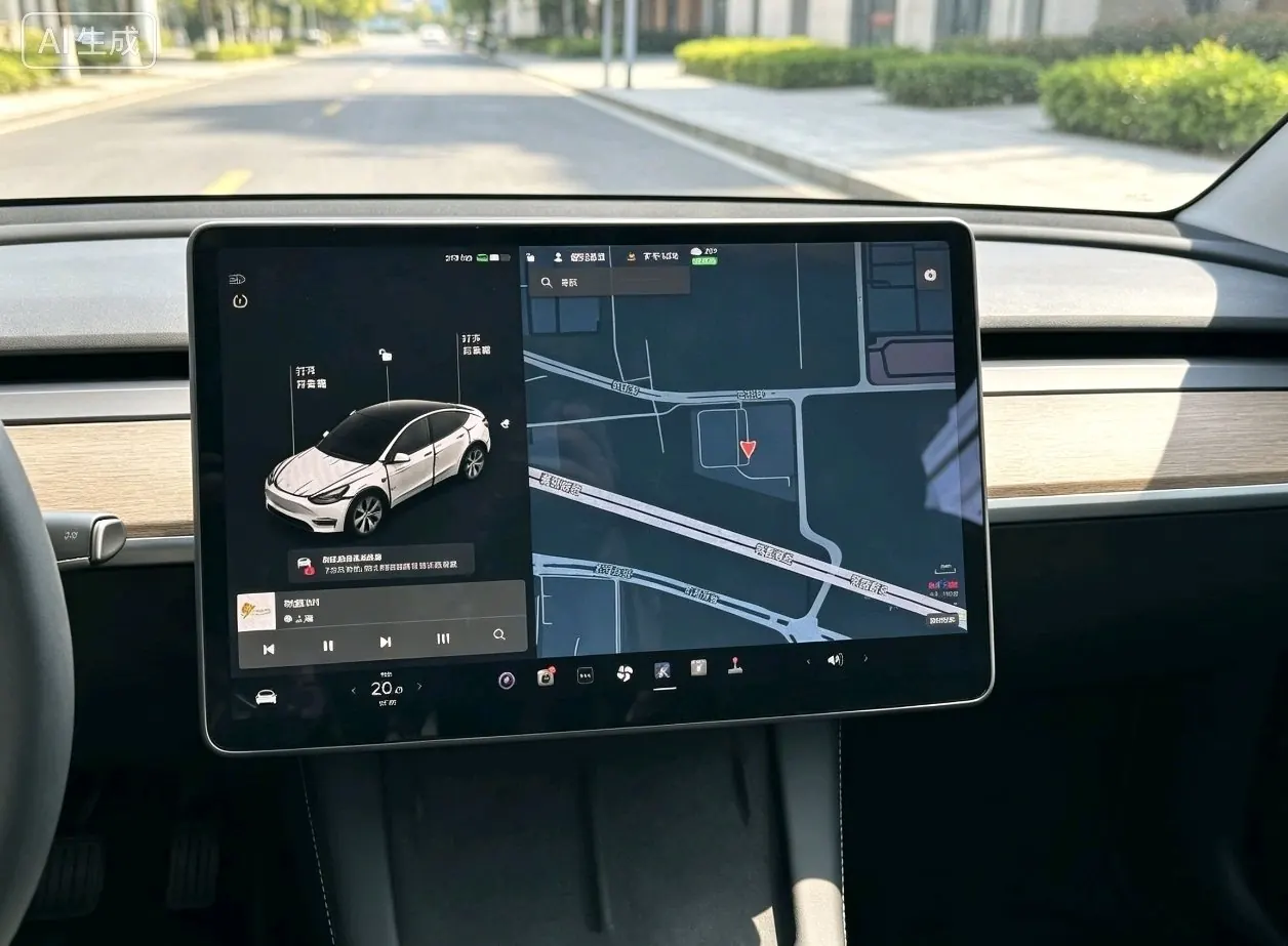 Tesla 2021 Model Y long endurance all-wheel drive version automatic transmission 6