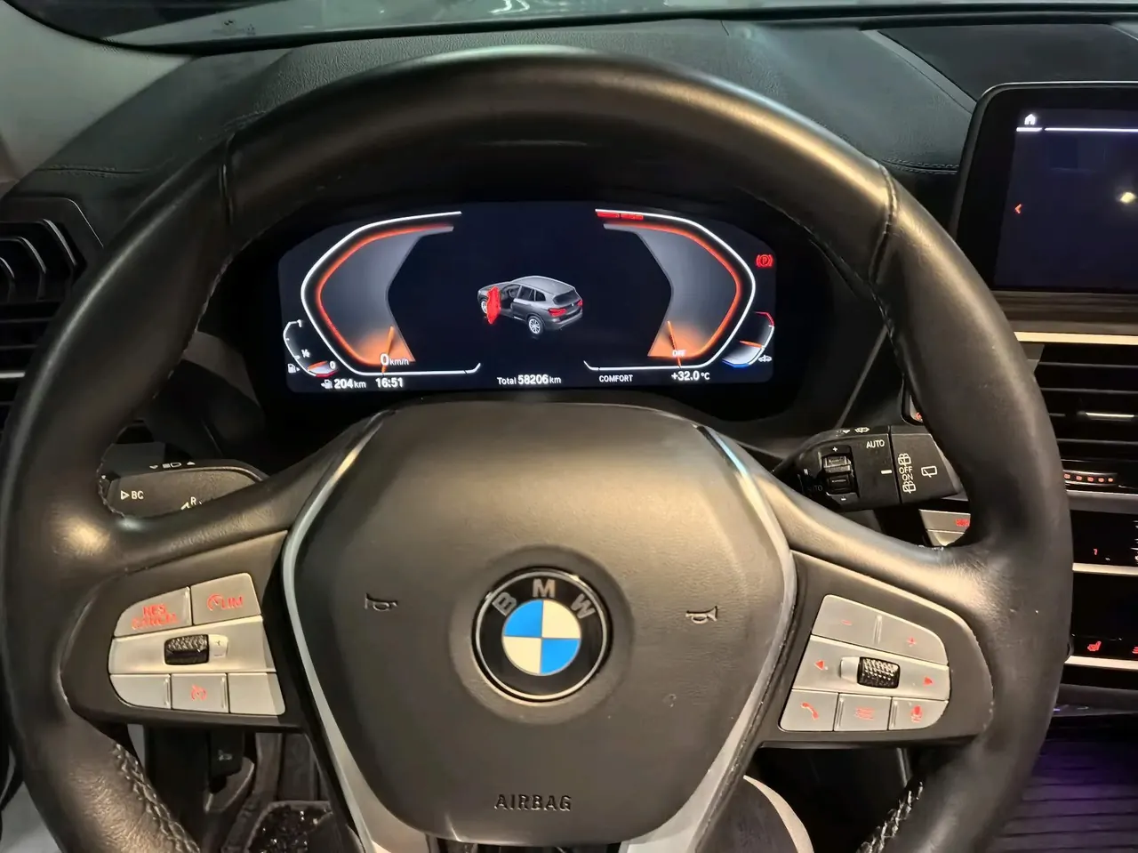 BMW 2021 X3 xDrive28i 2.0T luxury package (modified) automatic gear 9