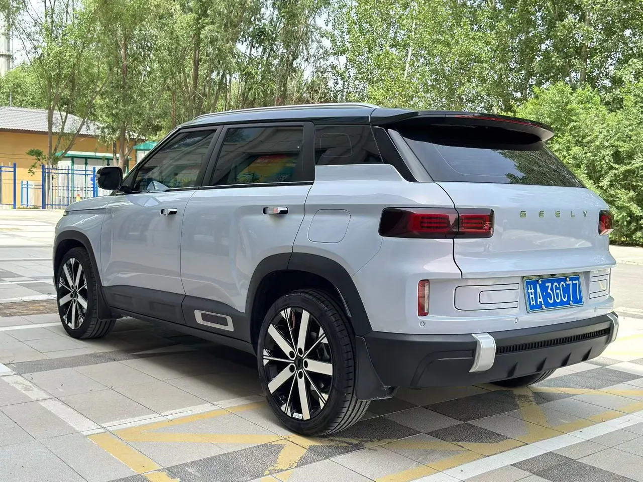Geely 2023 icon 1.5TD chocolate alcohol version of automatic gear 7