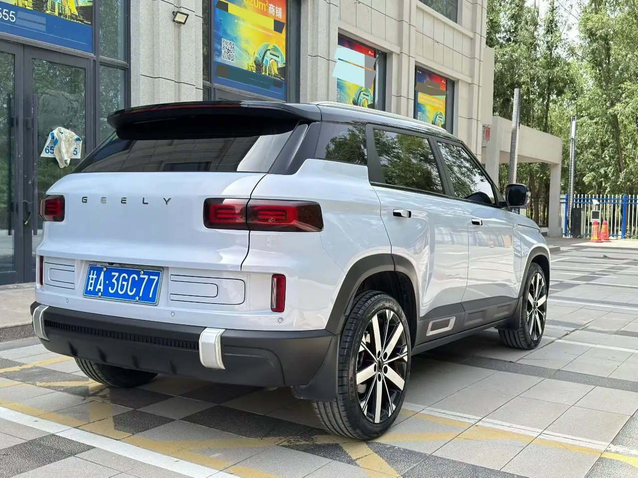 Geely 2023 icon 1.5TD chocolate alcohol version of automatic gear 9