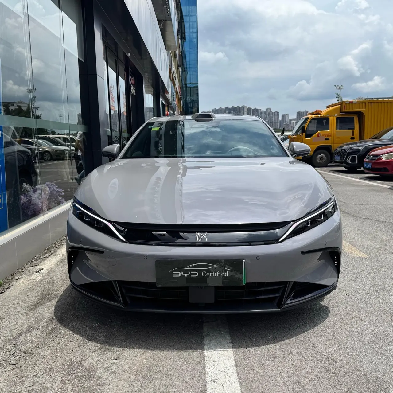 BYD 2025 Han DM-i 1.5T stepless 125KM laser Radar intelligent driving automatic gear 2