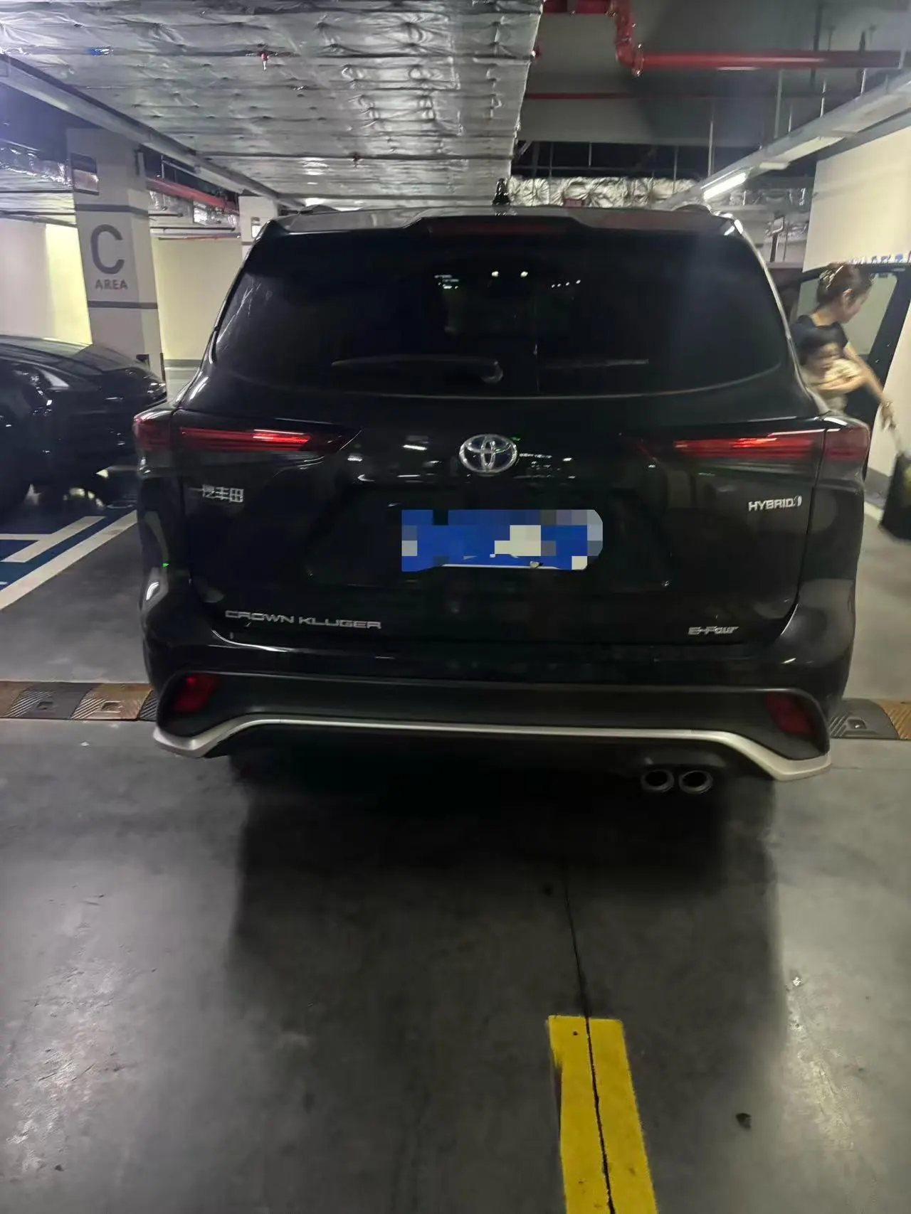 Toyota 2023 Crown Land Release 2.5 Stepless Four-wheel Drive Premium Edition Automatic Gear 2