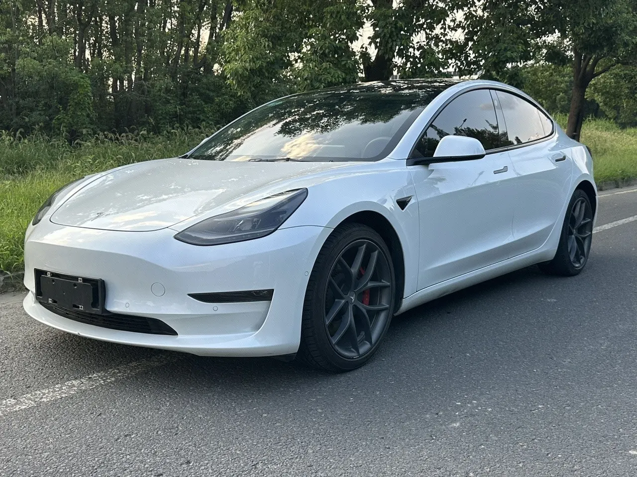 Tesla 2021 Model 3 Performance high-performance all-wheel drive version (facelift) automatic gear - View 1