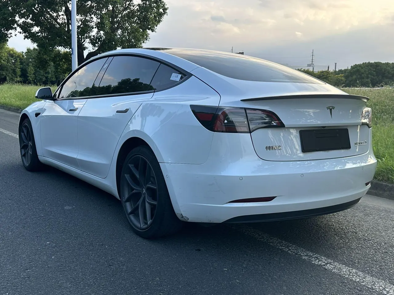 Tesla 2021 Model 3 Performance high-performance all-wheel drive version (facelift) automatic gear 7