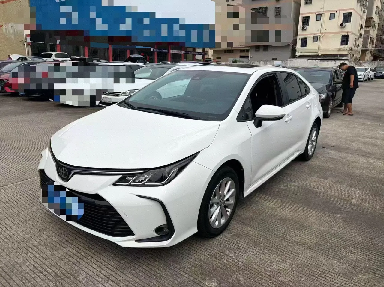 Toyota 2022 corolla 1.2T stepless pioneer PLUS version automatic gear - View 1