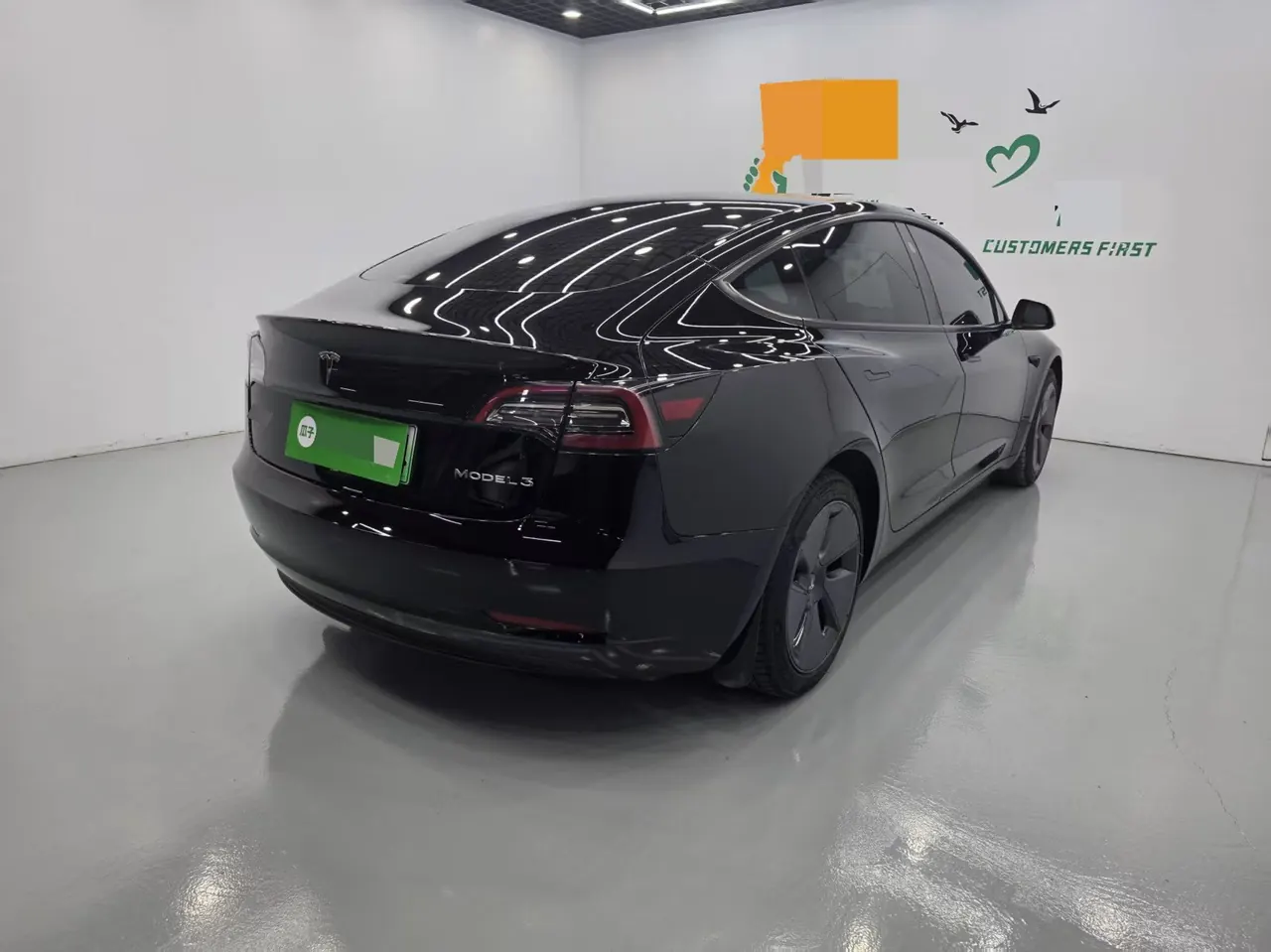 Tesla 2022 Model 3 rear-wheel drive version of automatic transmission 9